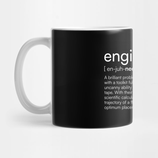 Engineer definition by Merchgard